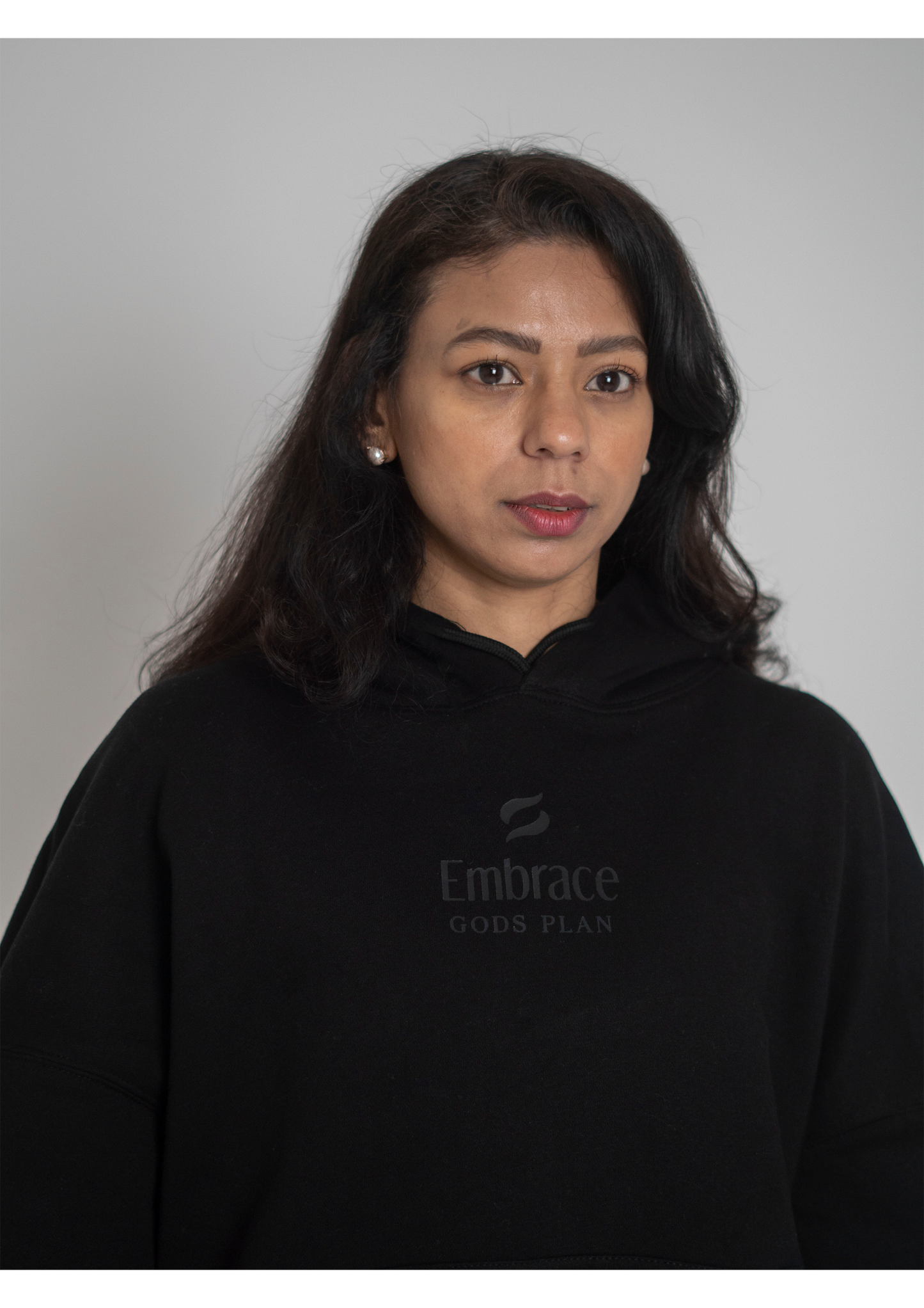 Gods Plan Hoodie Black - Embrace Boxing