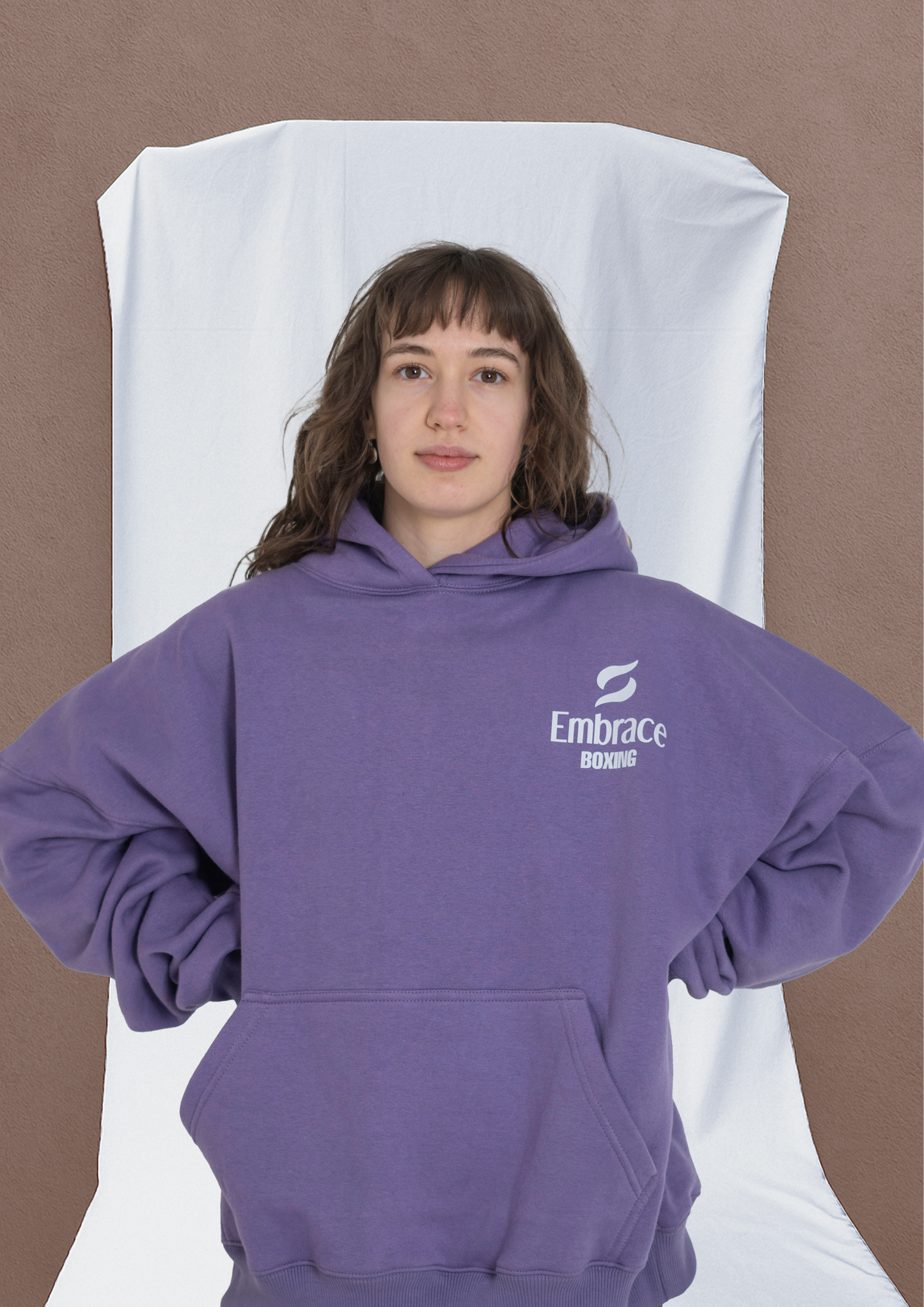 Purple Hoodie - Embrace Boxing