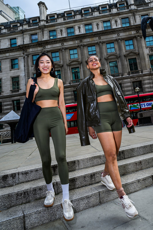 Olive Green Leggings