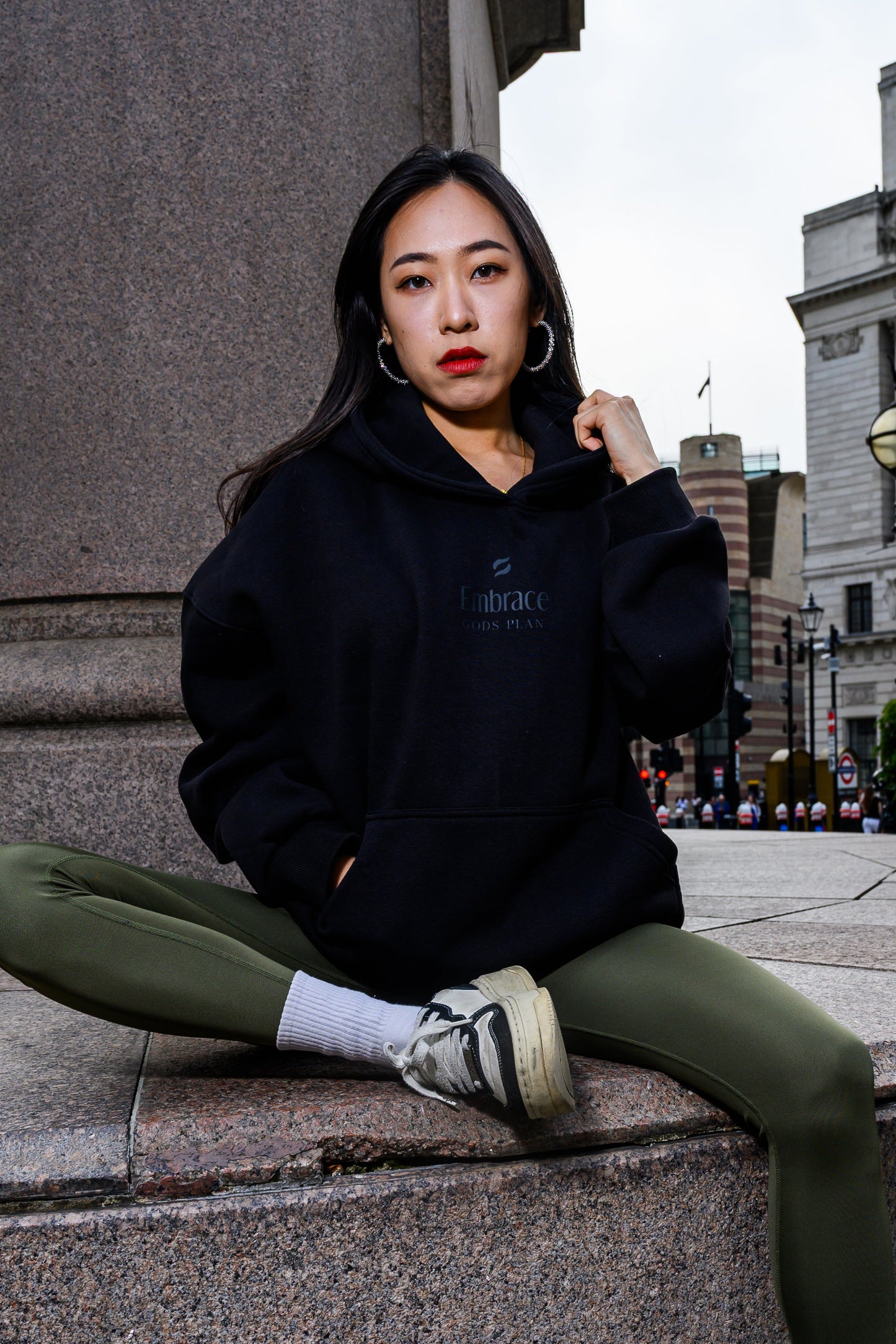 Gods Plan Hoodie Black