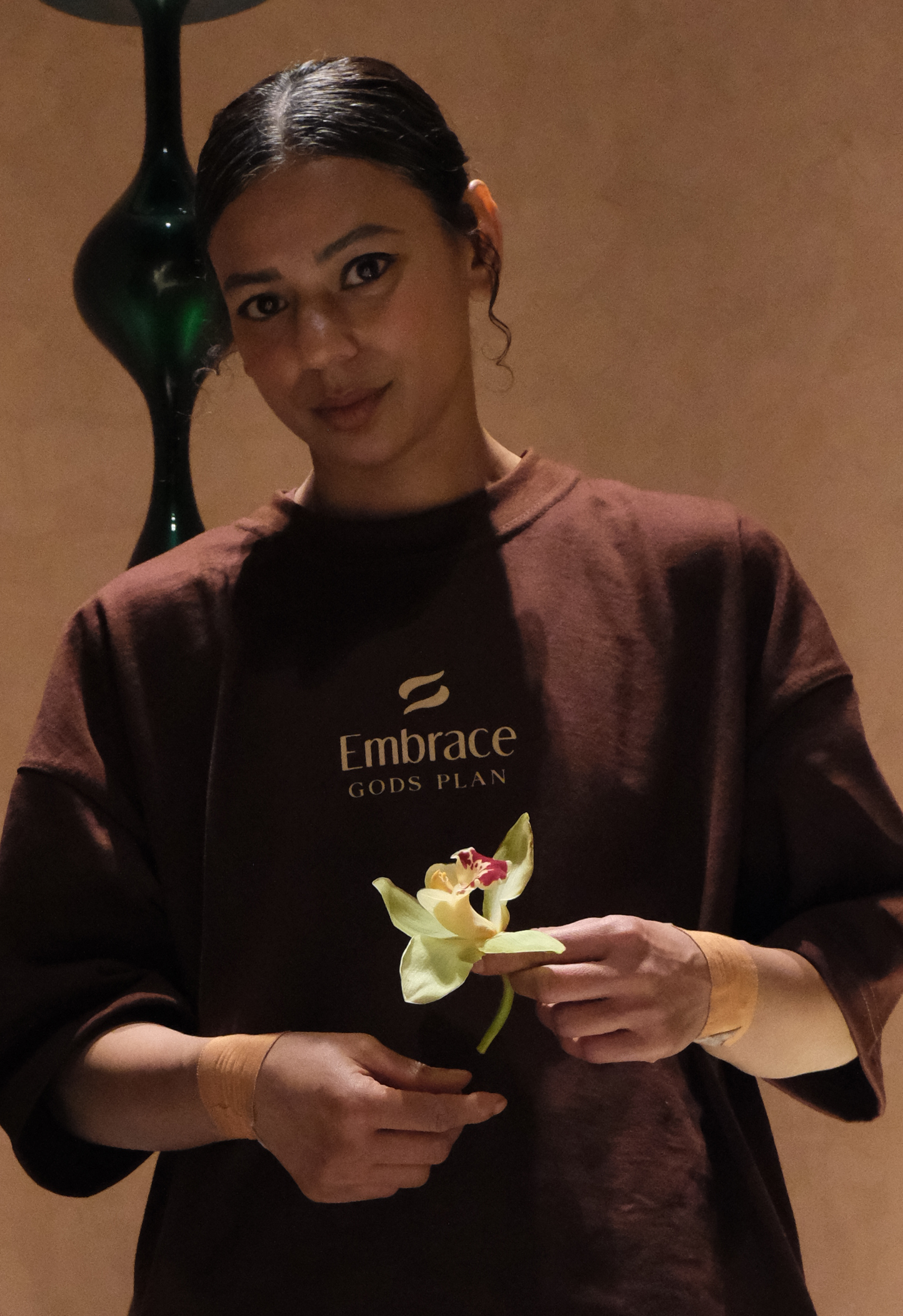 Gods Plan Tshirt Dark Brown