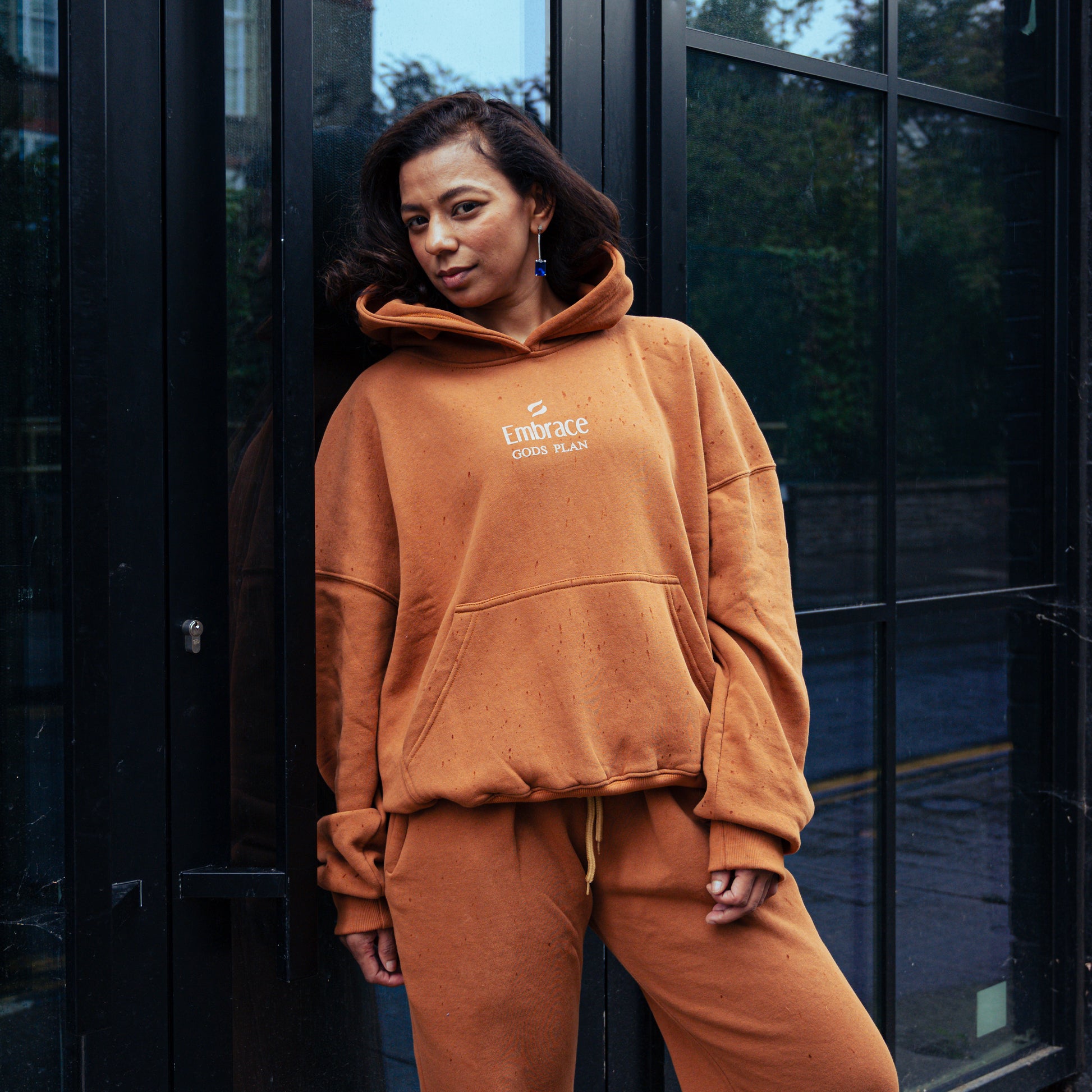 Gods Plan Hoodie Toffee - Embrace Boxing