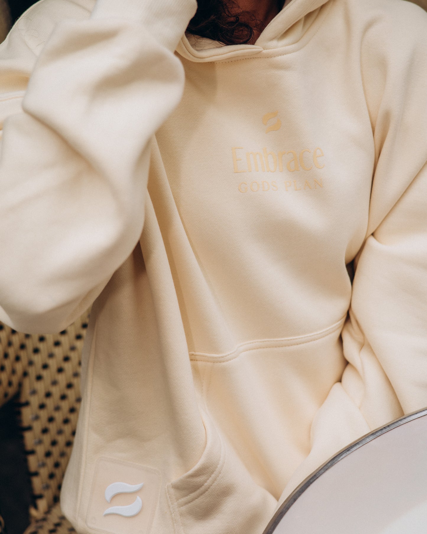 Gods Plan Hoodie Butter - Embrace Boxing