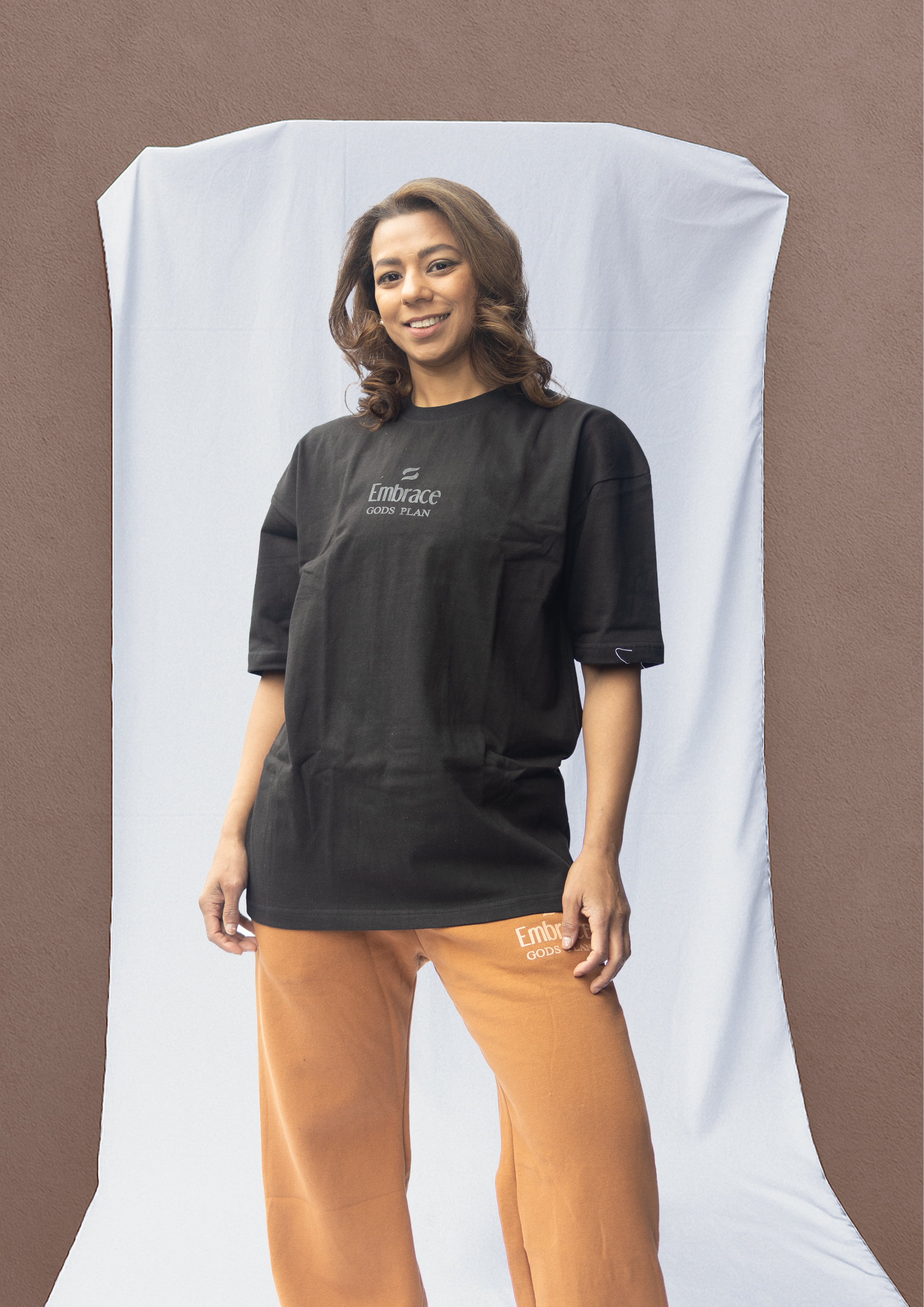 Embrace Gods Plan Black T-shirt - Embrace Boxing
