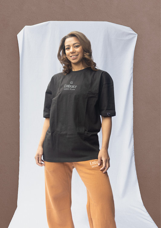Embrace Gods Plan Black T-shirt - Embrace Boxing