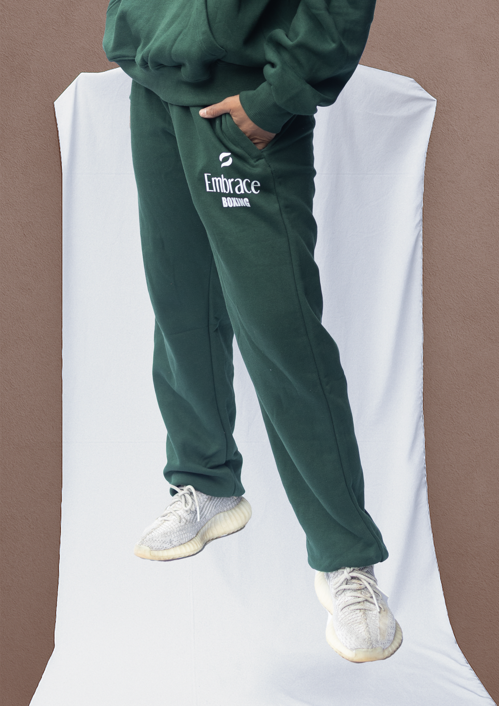 Embrace Boxing Green Joggers - Embrace Boxing