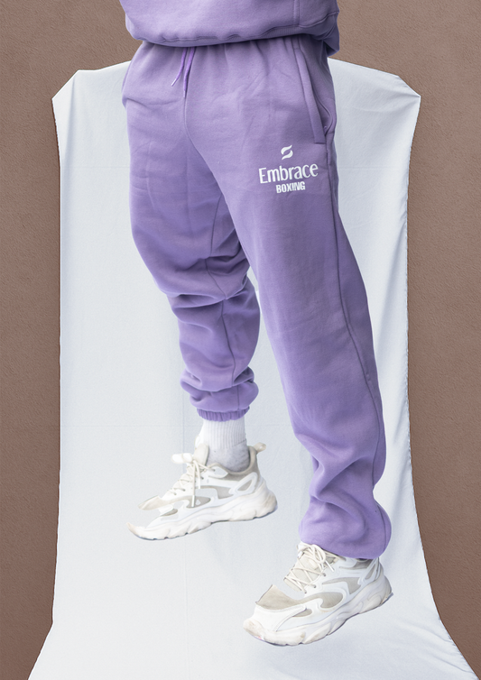 Embrace Boxing Purple Joggers - Embrace Boxing