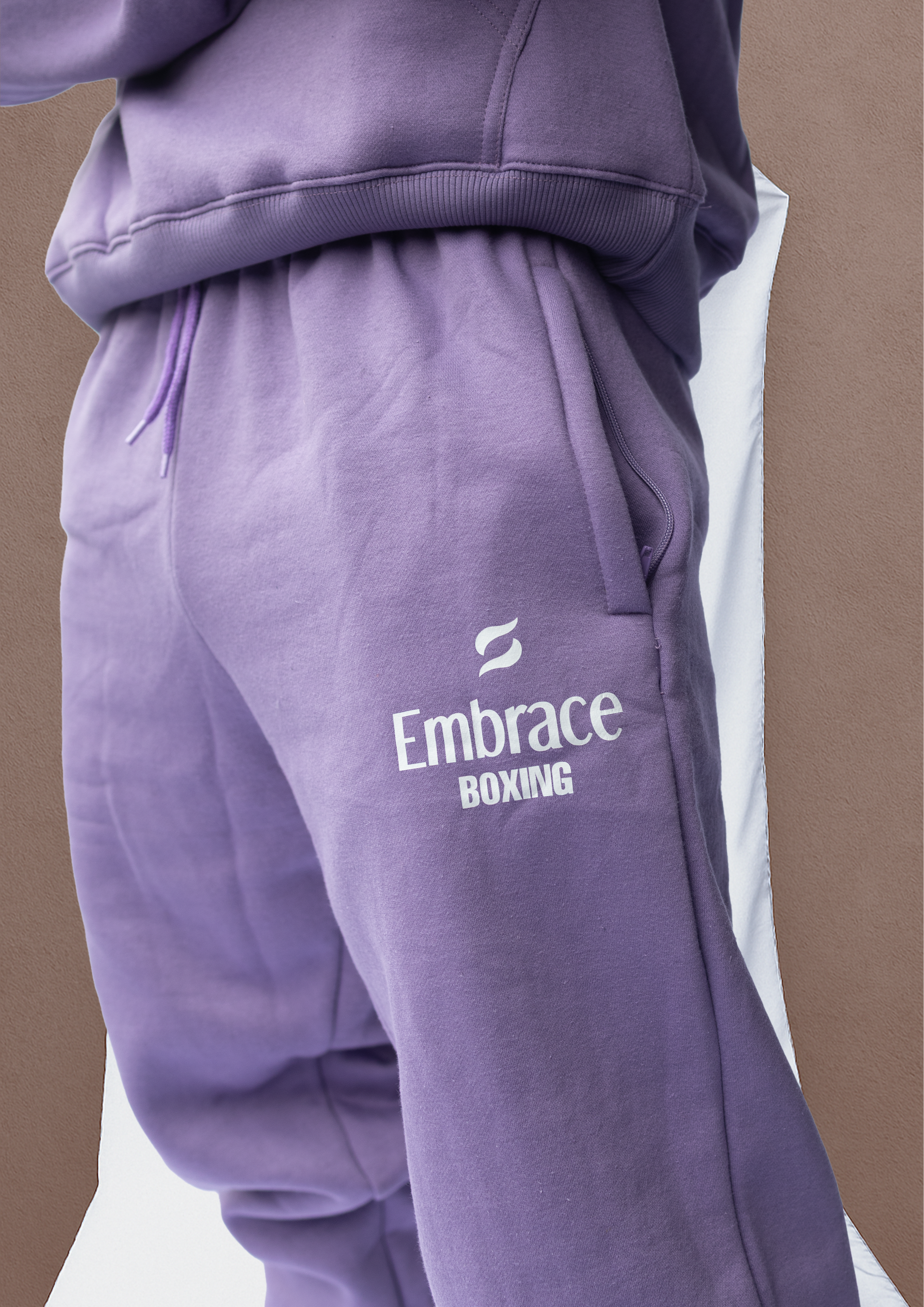Embrace Boxing Purple Joggers - Embrace Boxing